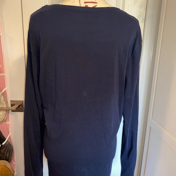 Long sleeved boat neck shirt - Picture 3 of 3